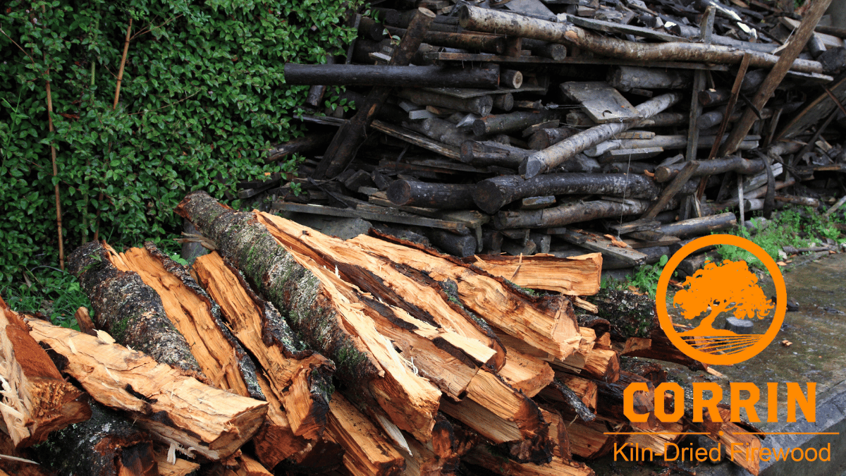 What to do if your kiln-dried oak logs get wet