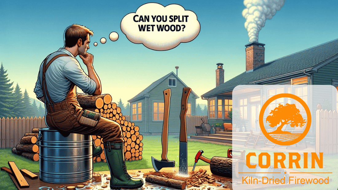 Splitting Wet Wood - Yes or No?