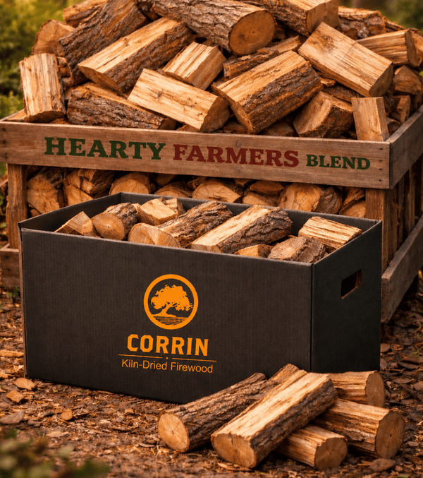 Hearty Farmers Blend Kiln-Dried Firewood